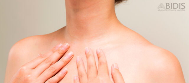 Cuello y escote tratamiento